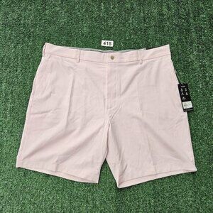Walter Hagen Performance 11 Mens Golf Shorts Pink Tulip Stretch 9" Inseam 42 NWT